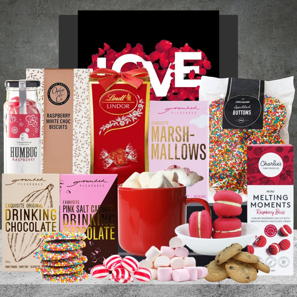 Chocolate & Snacks Valentines Gift Hamper