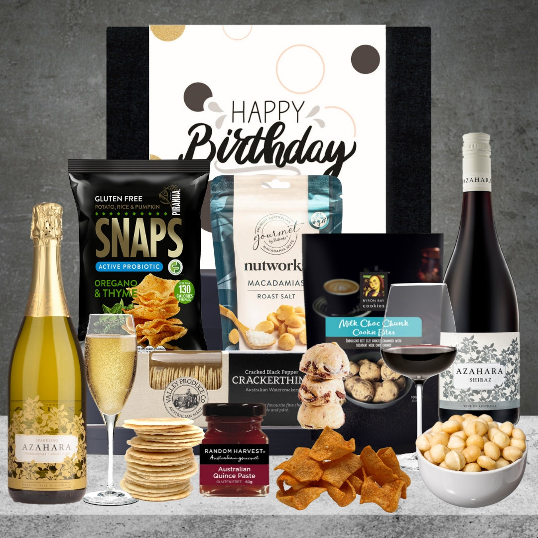 Red & White Wine Birthday Hamper