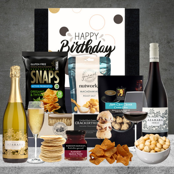 Red & White Wine Birthday Hamper