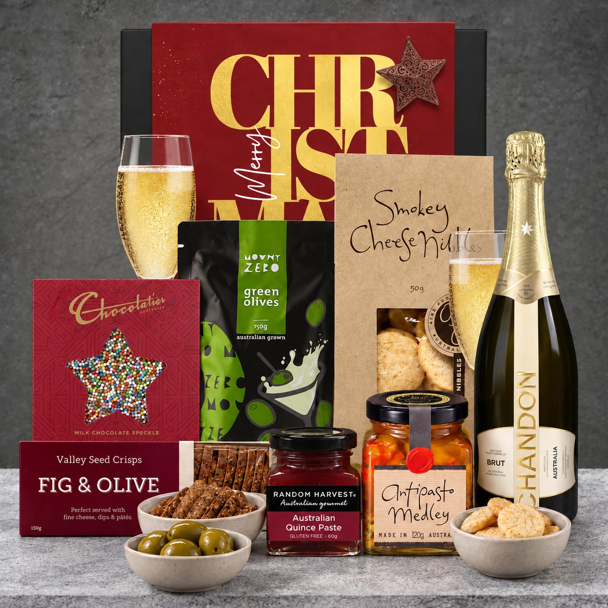 Sparkling Wine Gourmet Christmas Hamper