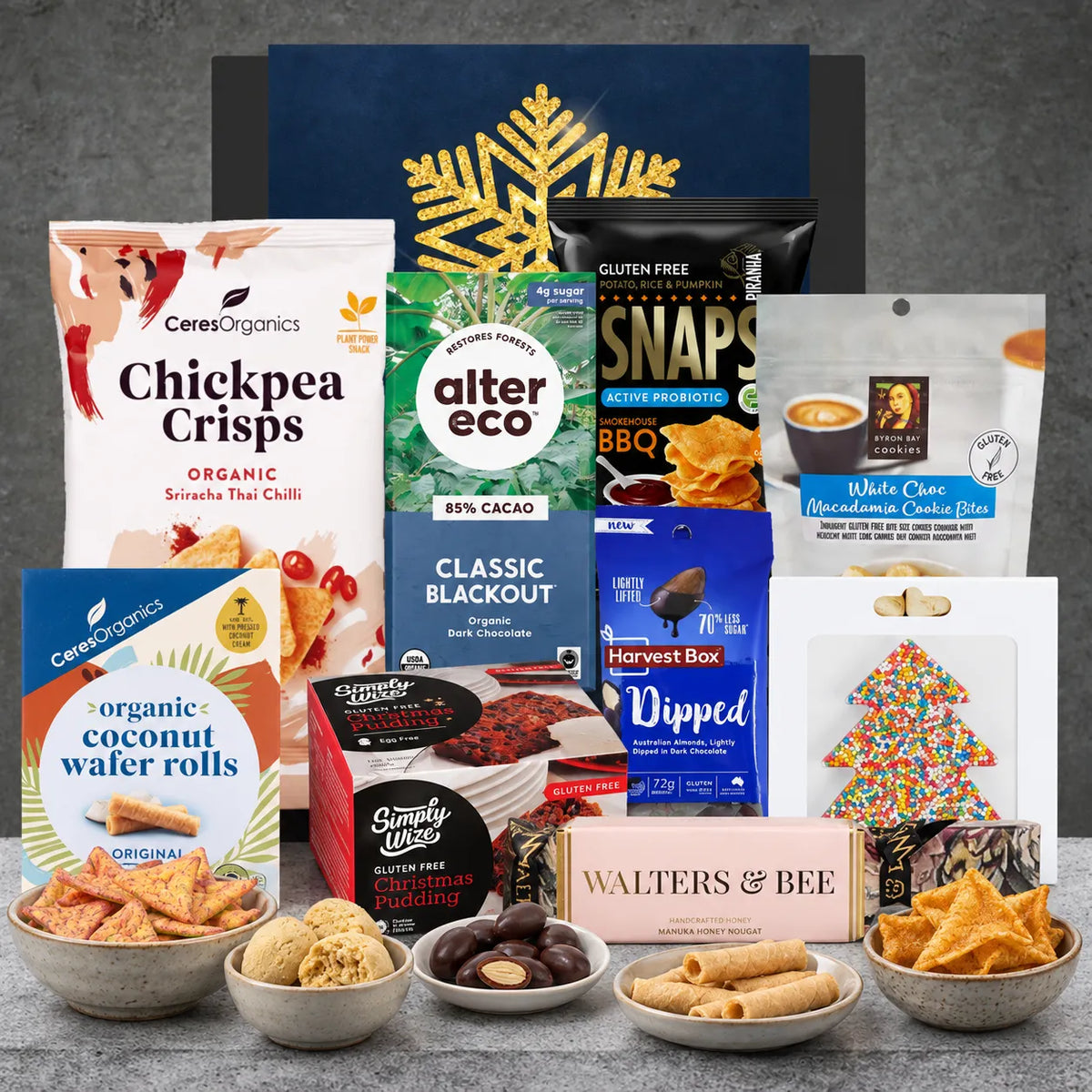 Christmas Gluten Free Snacks Hamper