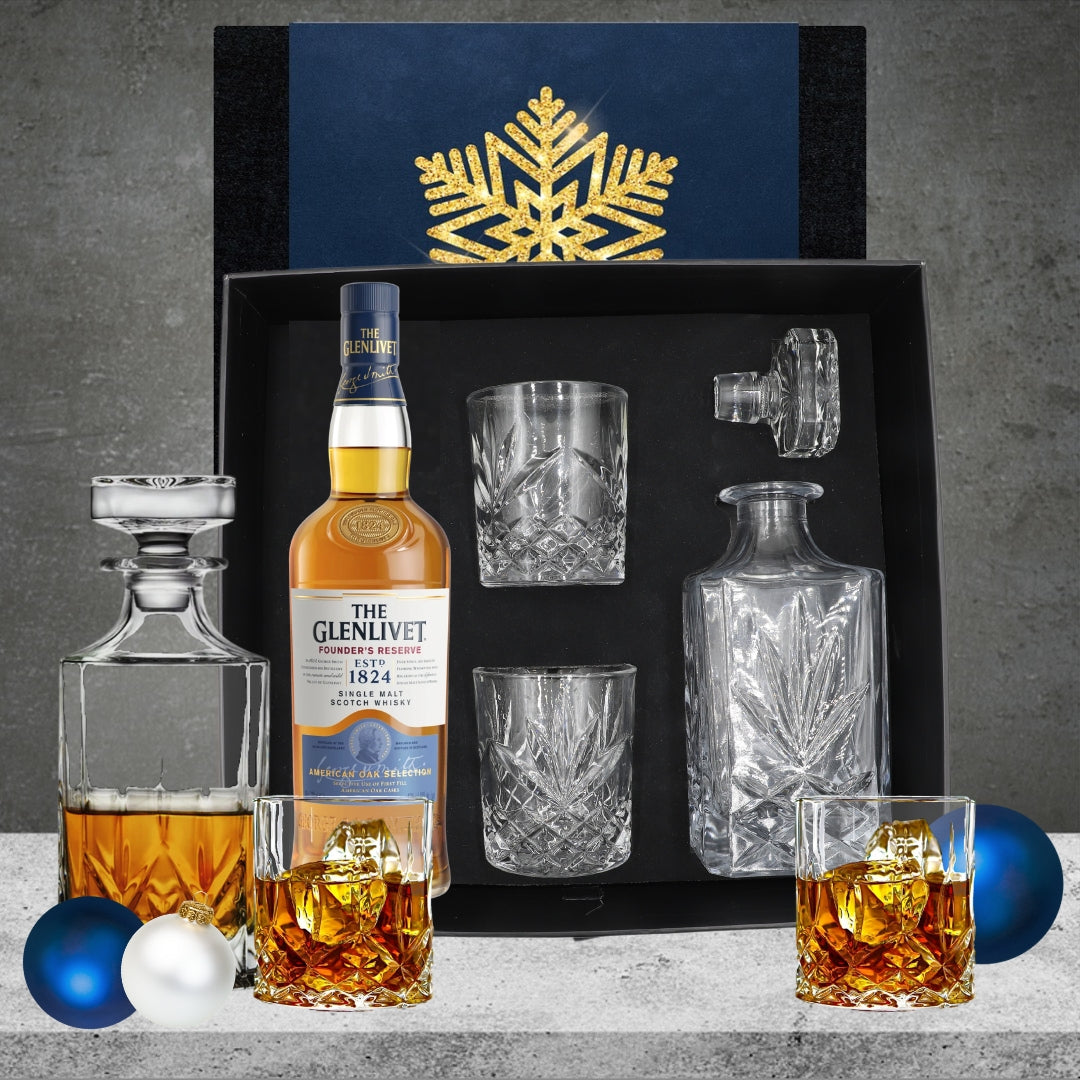 Glenlivet Whiskey Decanter Christmas Hamper