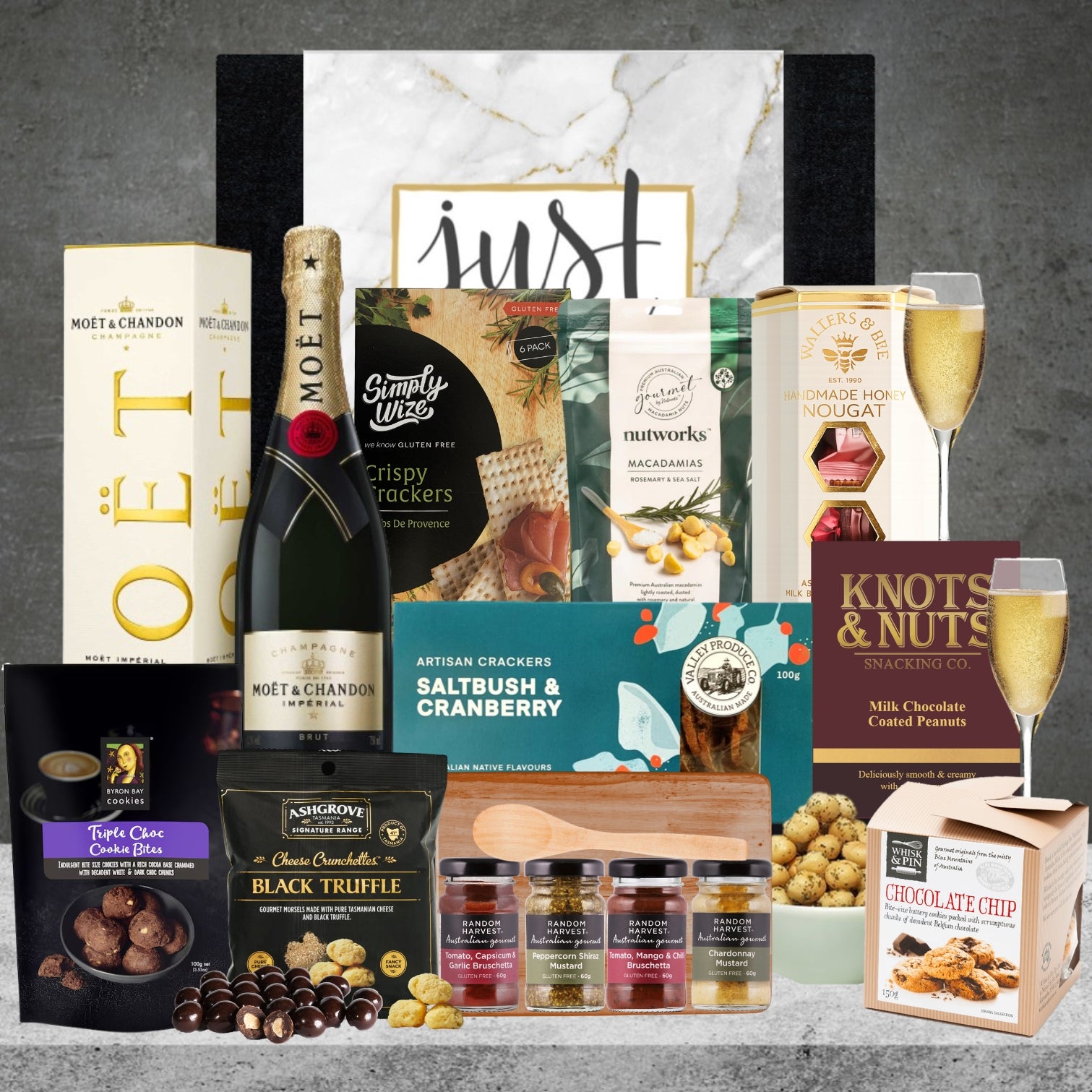 Luxury Moet Champagne Hamper For Her