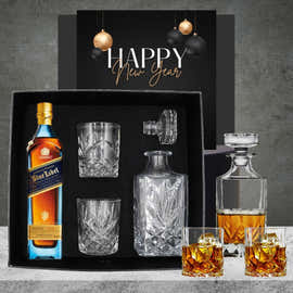 Johnnie Blue Decanter New Year Hamper