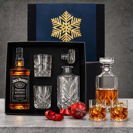 Jack Daniel's Whiskey Decanter Christmas Hamper