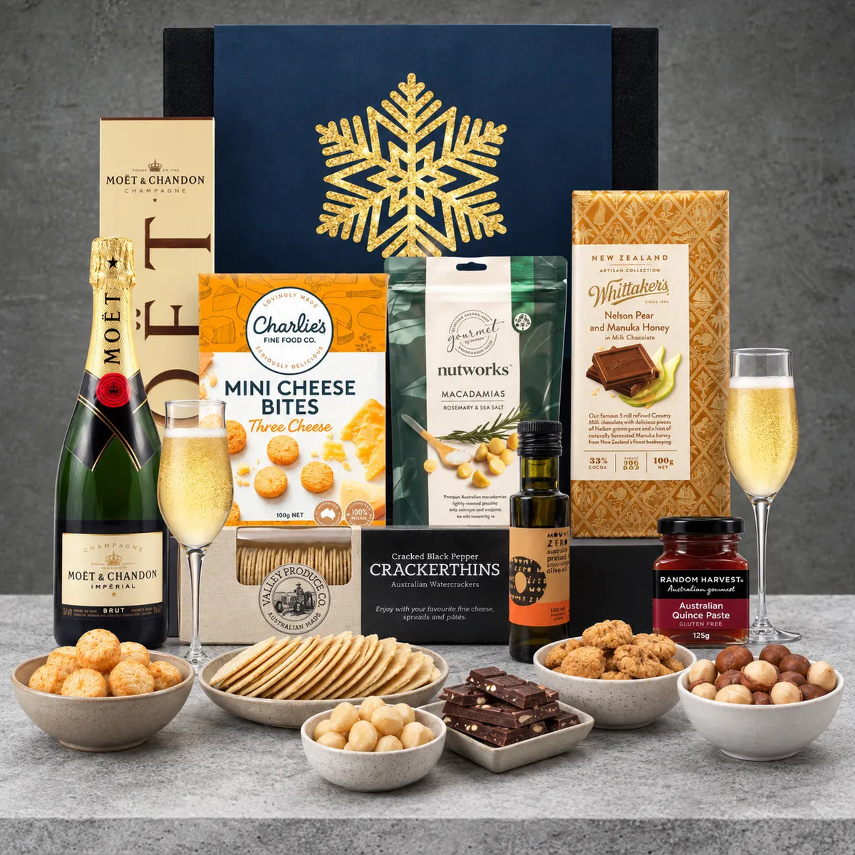 Moet Champagne Christmas Hamper