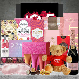 Luxury Moet Champagne Valentines Hamper