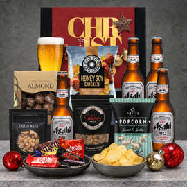 Asahi Christmas Beer Hamper