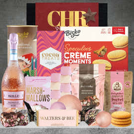 Pink Sparkling Wine Christmas Hamper