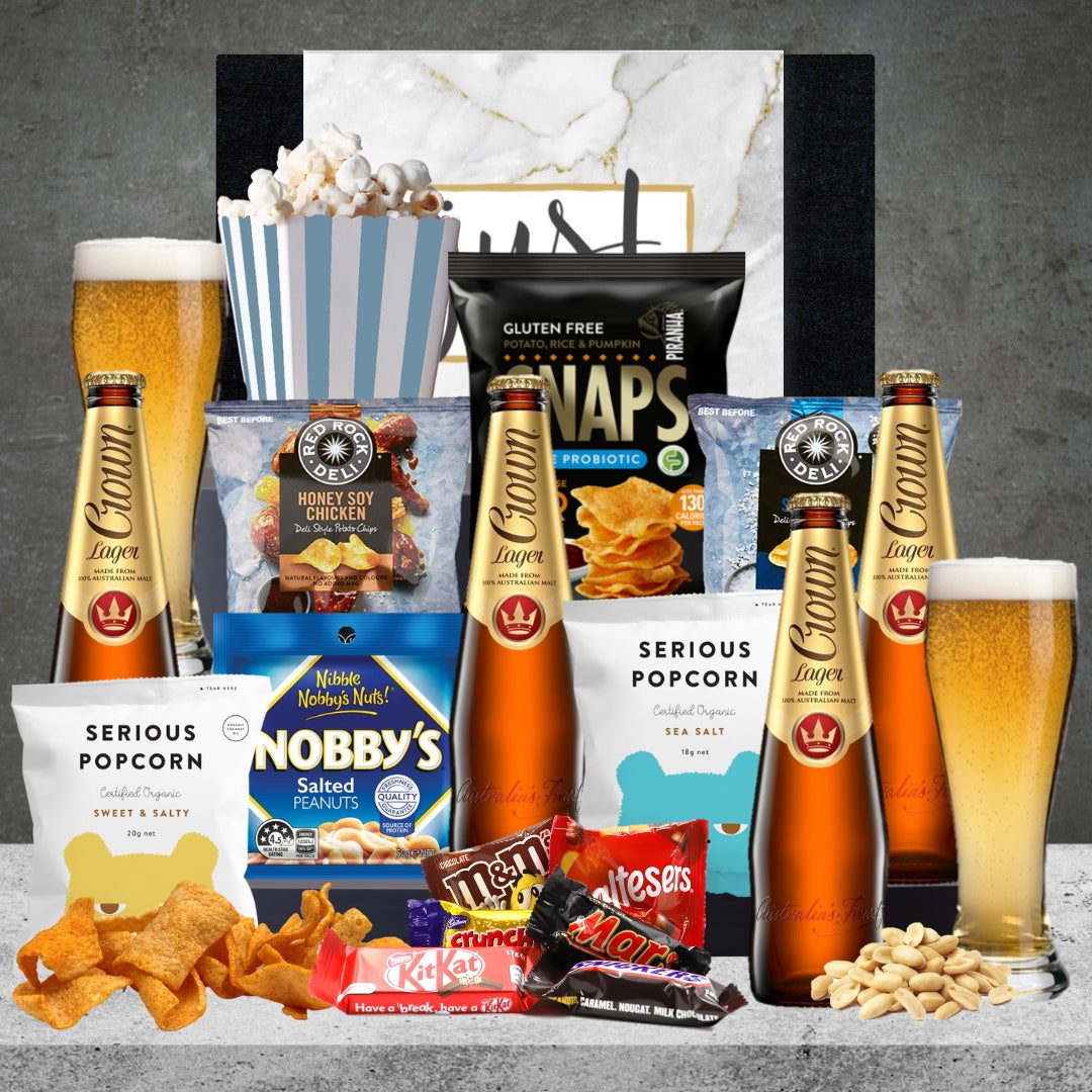 Crown Beer & Bites Gift Hamper