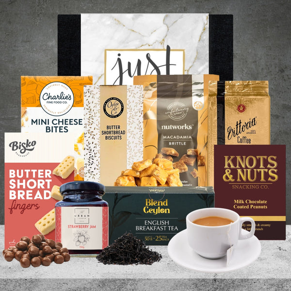 Tea Coffee & Snack Hamper