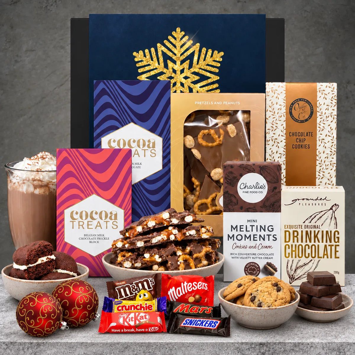 Chocolate & Snacks Christmas Hamper