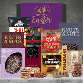 Toblerone with The Easter Tradies Snack Hamper Featured Image