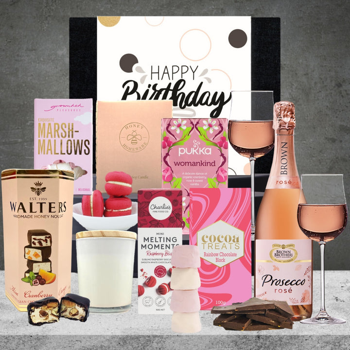 Prosecco Rose Birthday Hamper