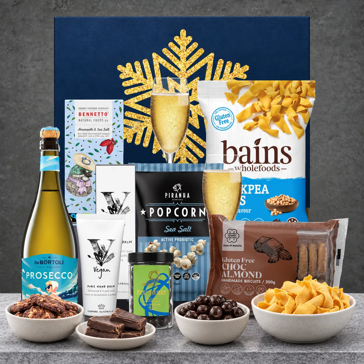 Christmas Vegan Wine Hamper