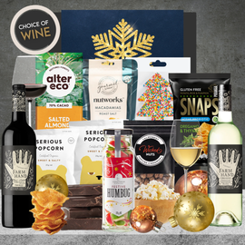 Gourmet Vegan Wine Christmas Hamper