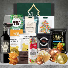 Gourmet Vegan Wine Christmas Hamper