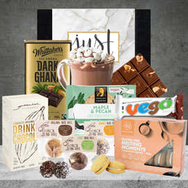 Vegan Hot Chocolate & Snack Hamper