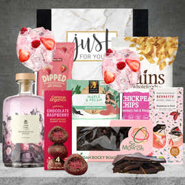 Luxury Pink Gin Hamper For Her