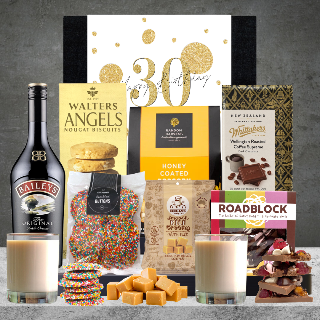 Happy 30th Birthday Baileys Hamper For Her