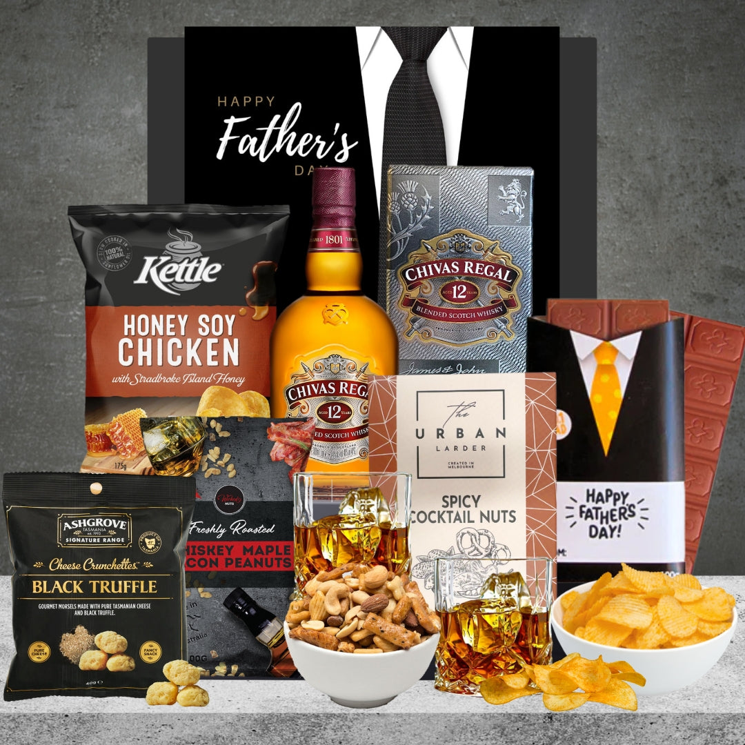 Dad's Whisky & Snack Hamper