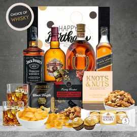 Whisky & Snack Birthday Hamper