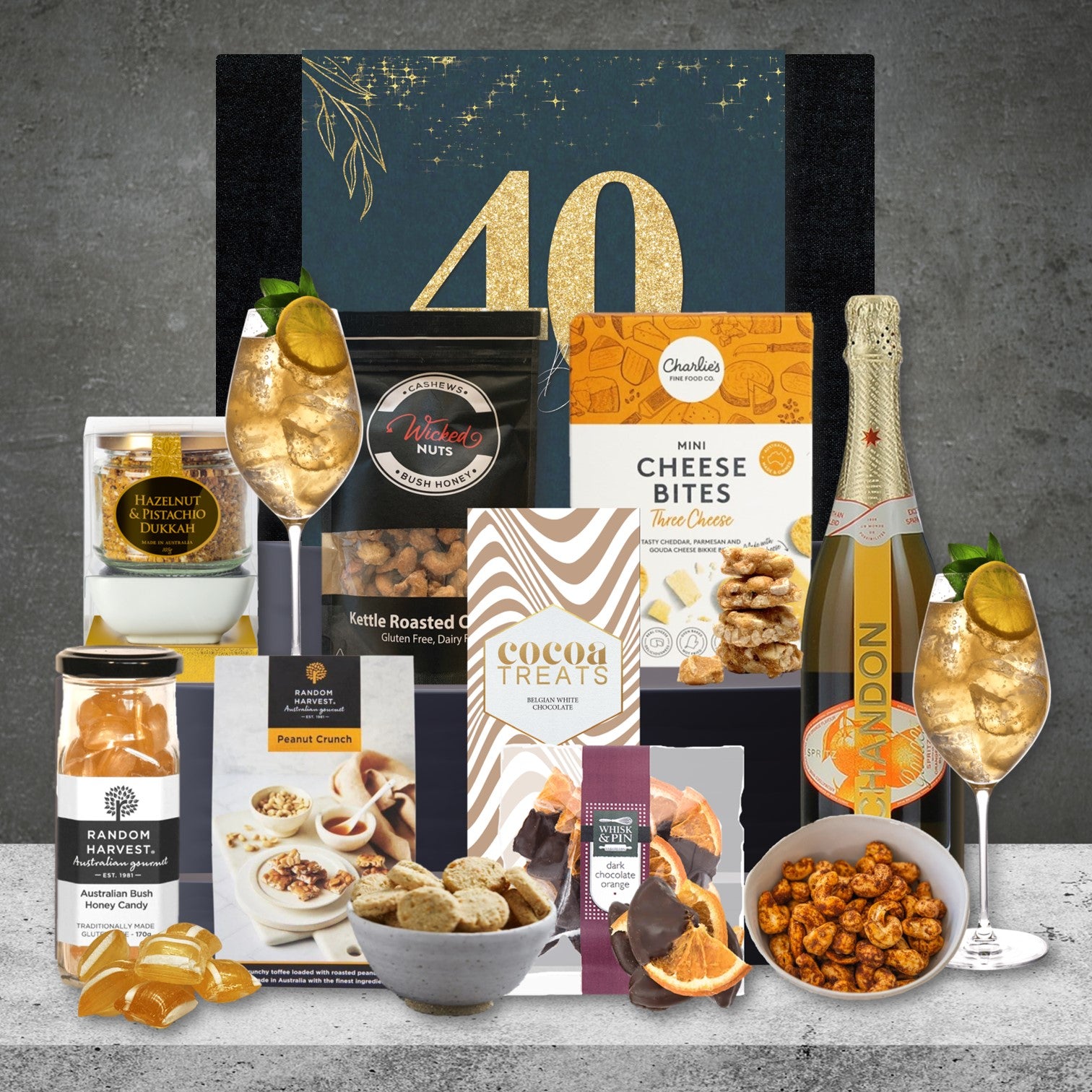 Happy 40th Aussie Chandon Spritz Gift