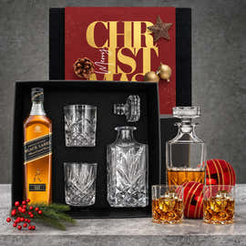 Johnnie Walker Black Christmas Decanter Hamper