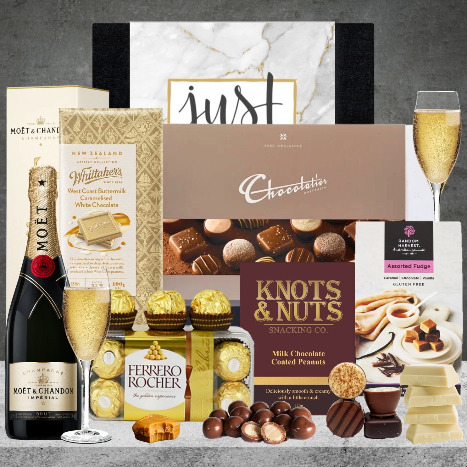 Moet Champagne & Chocolate Hamper