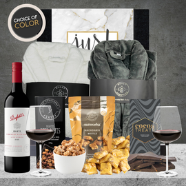 Red Wine & Pamper Hamper For Him