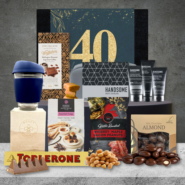 Happy 40th Birthday's & His Travel Hamper