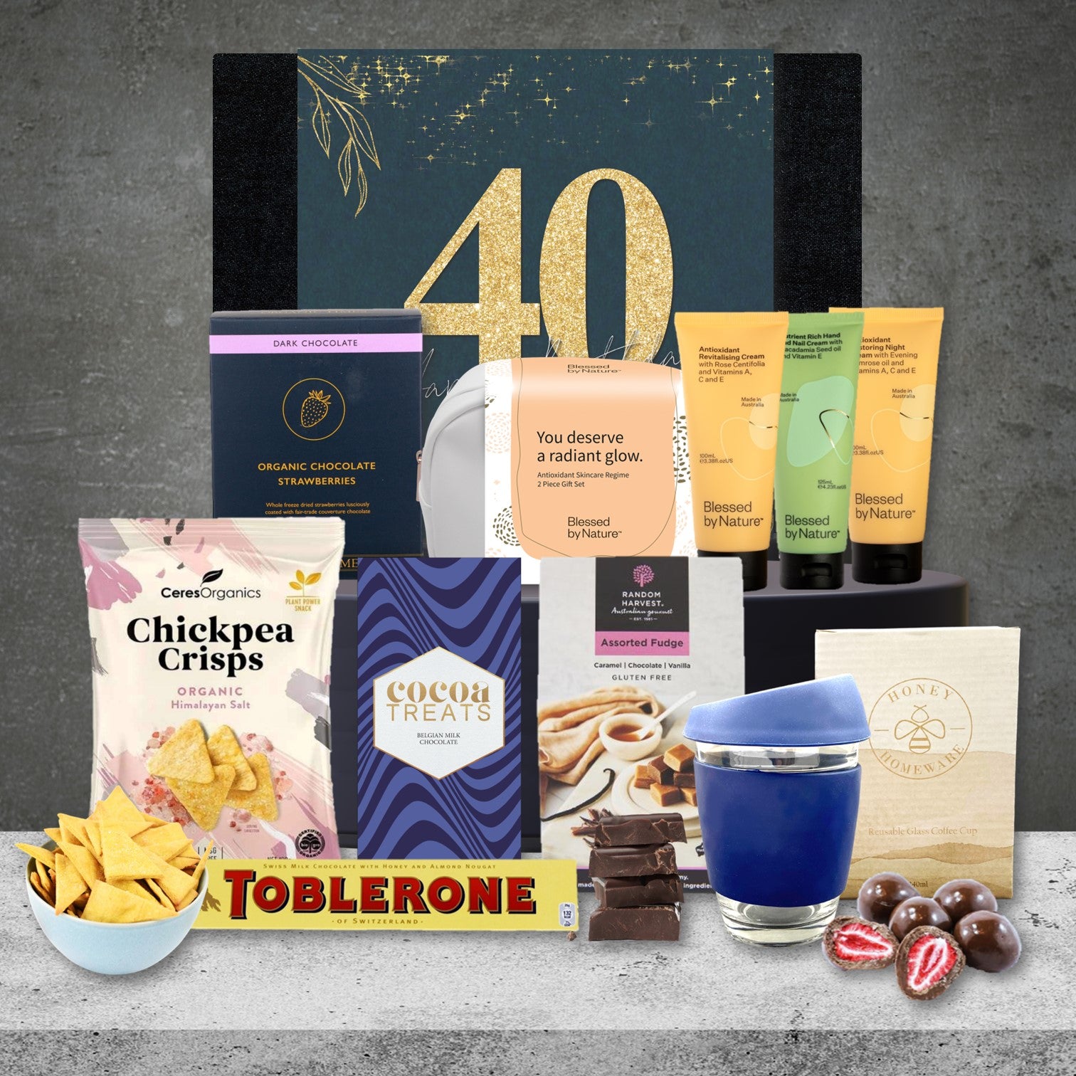 Happy 40th Birthday's & Her Travel Hamper