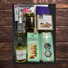 Christmas Sparkling Wine Hamper For Her