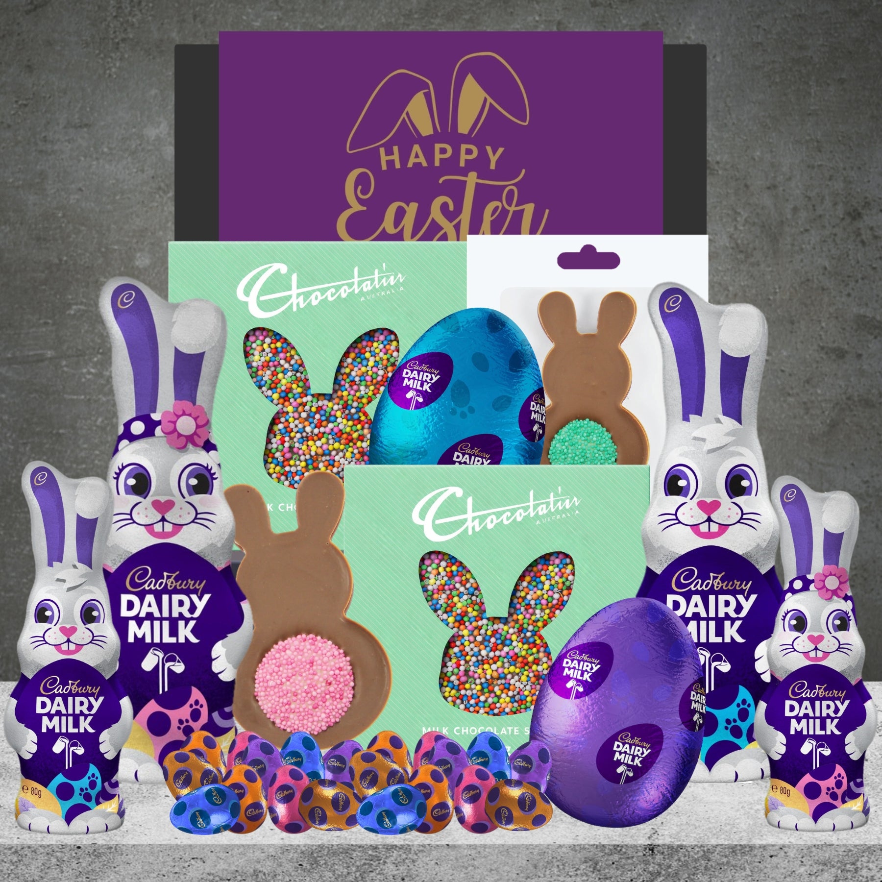 Dairy Milk with Easter Bunny Family Hamper Featured Image