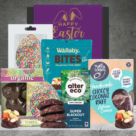 Wallaby Nutty Bites with Sea Salt with The Easter Vegan Hamper Featured Image