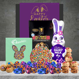 Cadbury Dairy Milk Easter Bunny with  Easter Goodie Box Featured Image