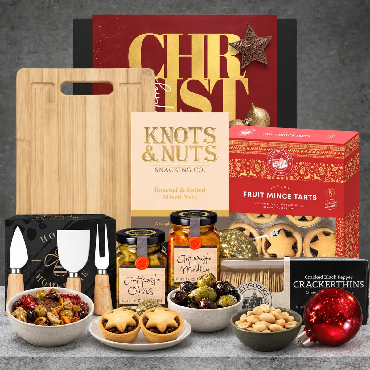 Antipasto & Cheese Christmas Hamper