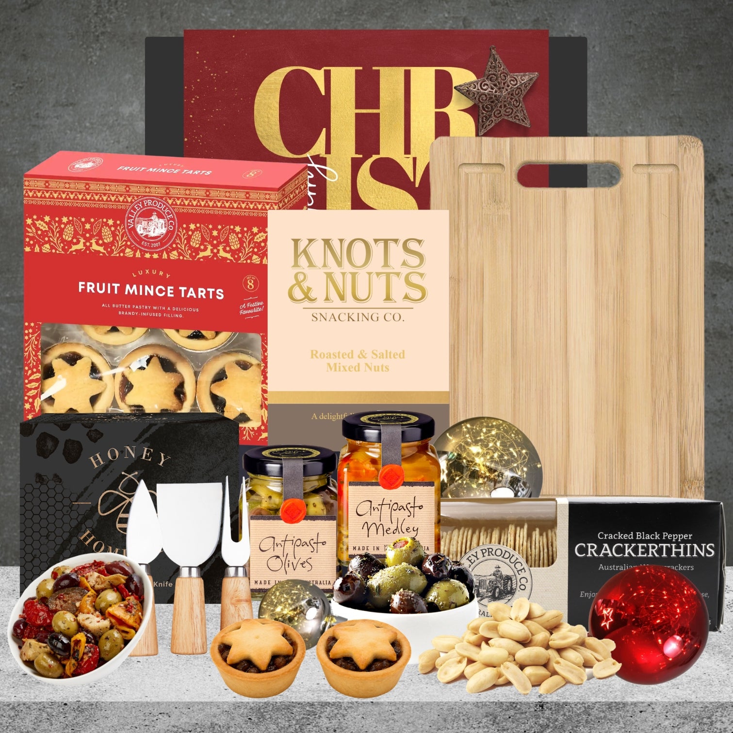 Antipasto & Cheese Christmas Hamper