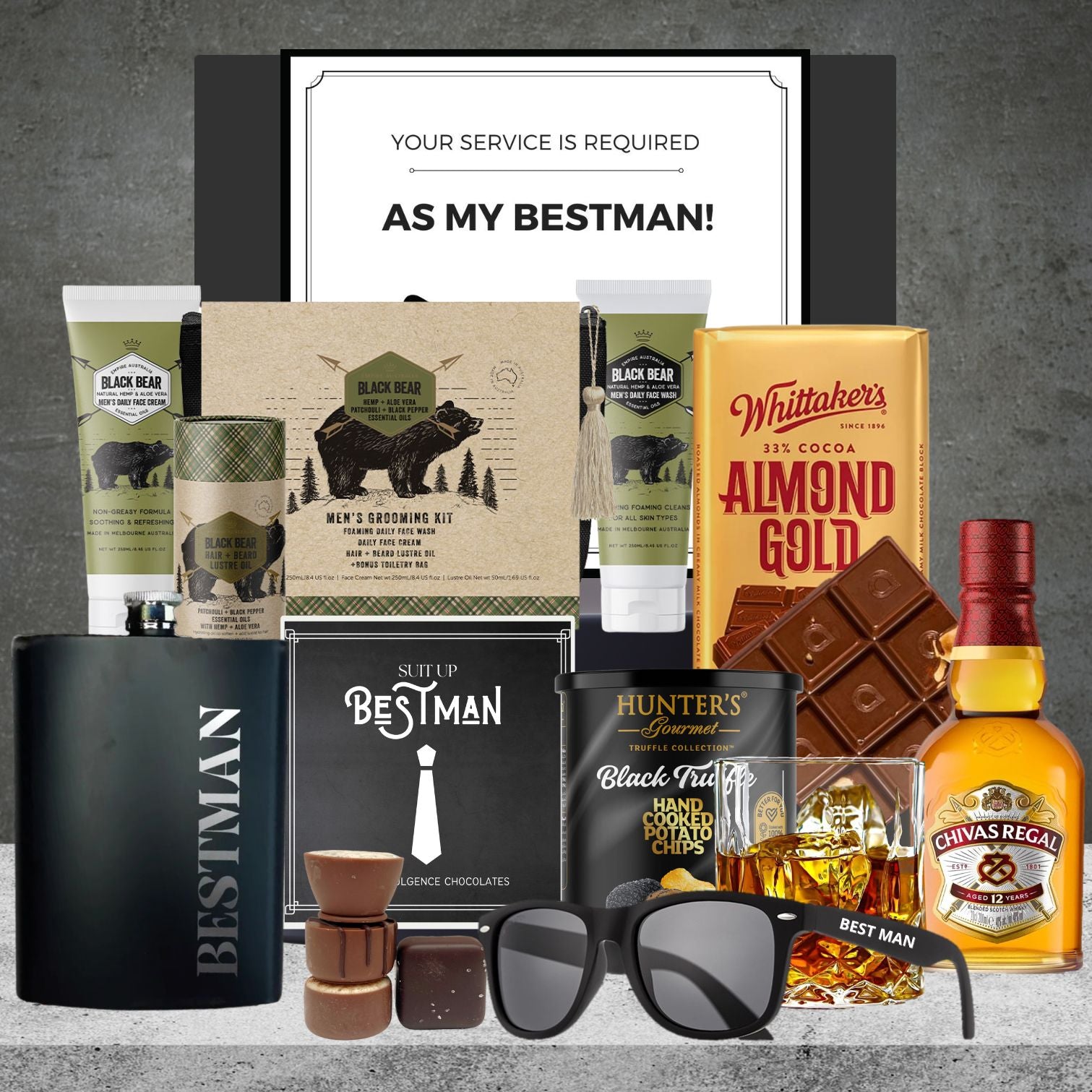 Best Man Whisky Hamper