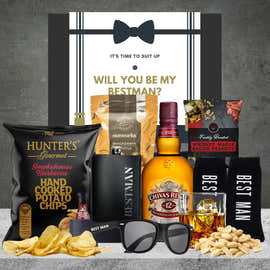 Suit Up Best Man Hamper