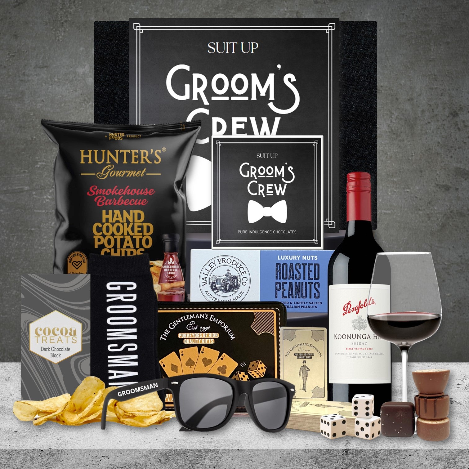 Penfolds for the Groom's Crew Hamper