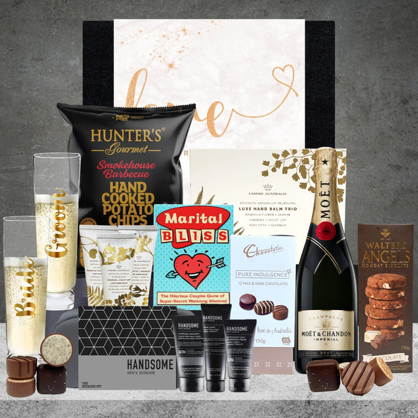 Bride & Groom Moet Hamper