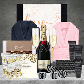 Bride & Groom Moet Hamper
