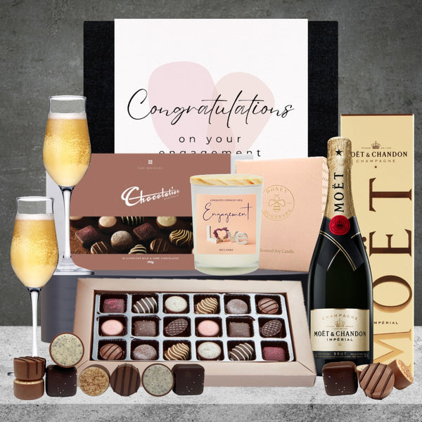 A Moet Engagement Hamper