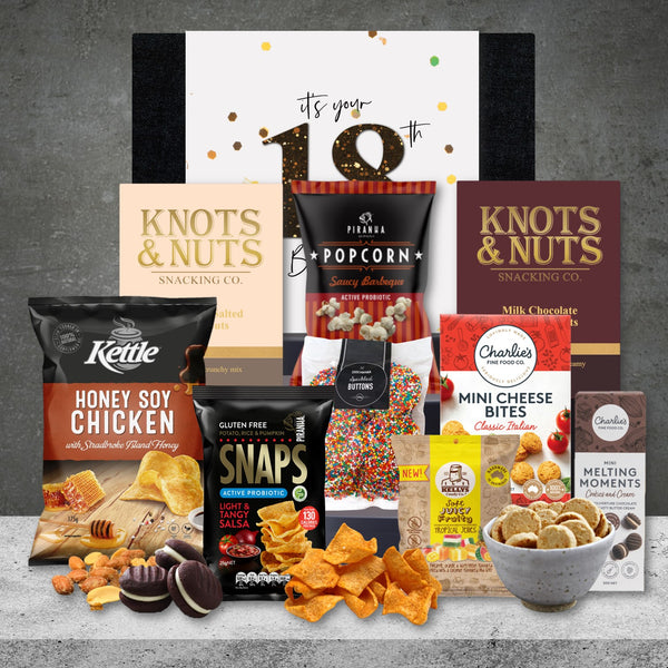 Happy 18th Savoury Delight Snack Hamper