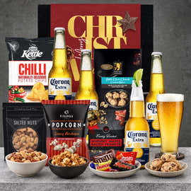 Christmas Corona Beer Hamper