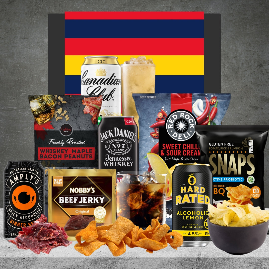 AFL Whisky and Beer Gift Hamper