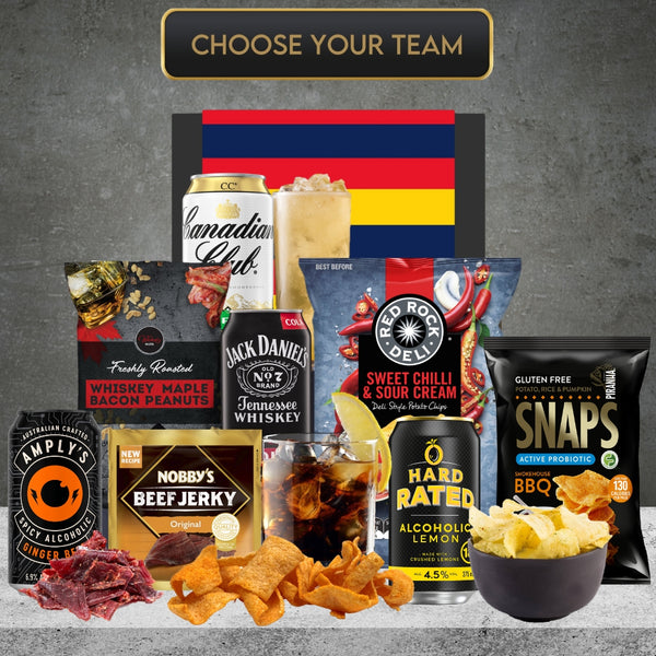 AFL Whisky and Beer Gift Hamper