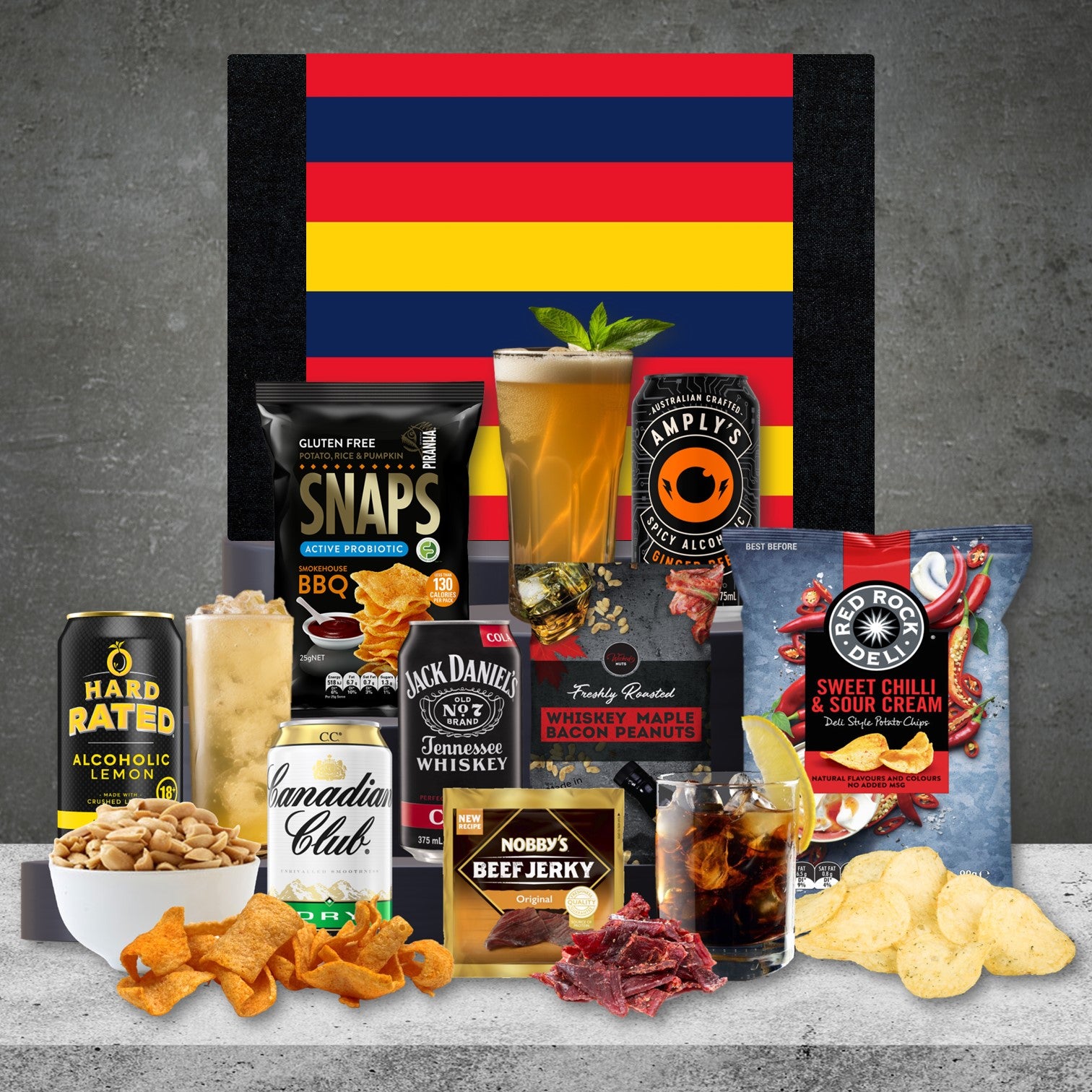 The AFL Snacks & Pre-Mix Pack