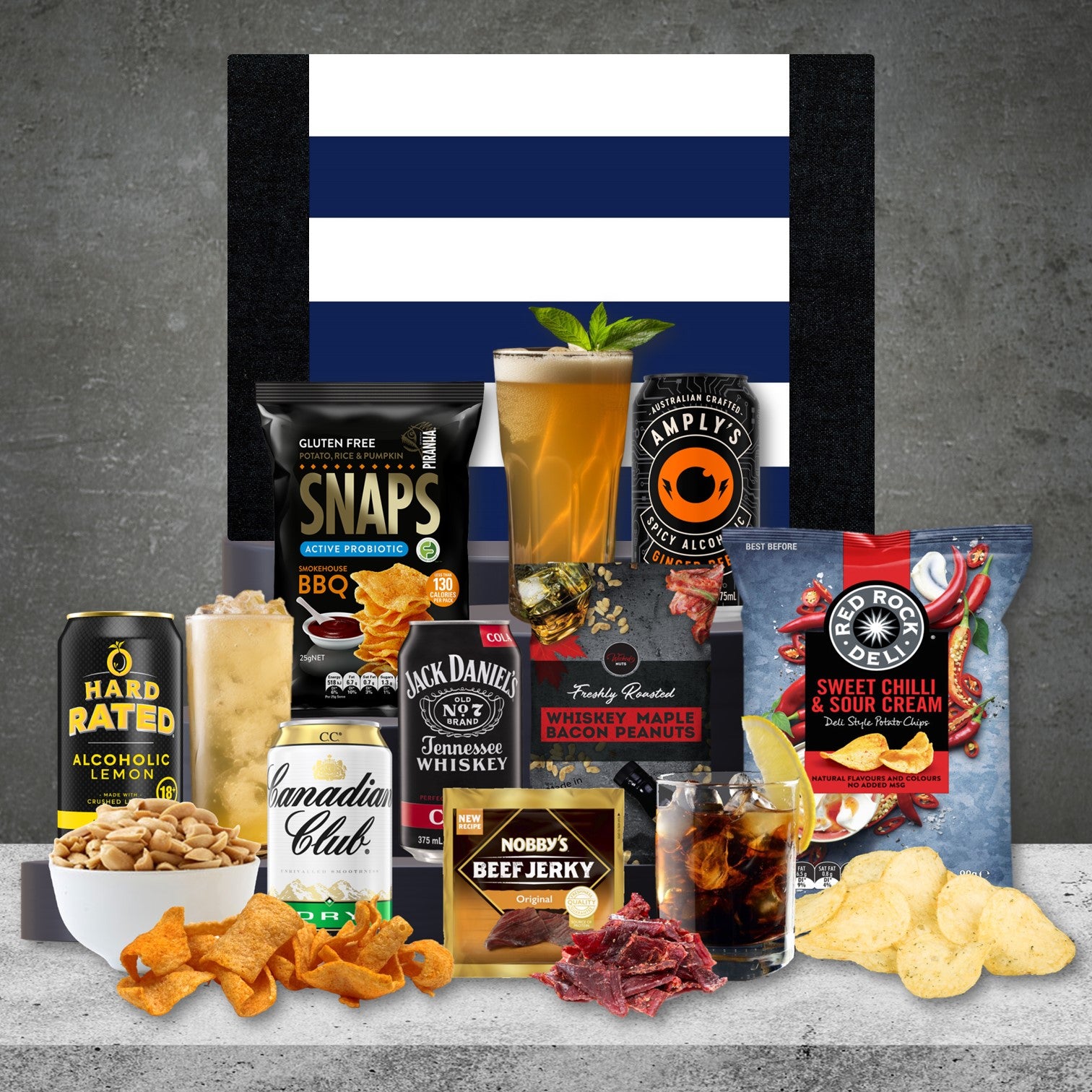 The AFL Snacks & Pre-Mix Pack